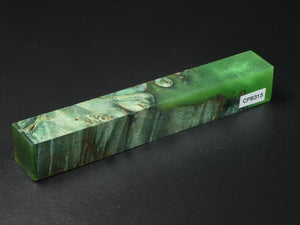 Green / Green Hybrid Pen Blank