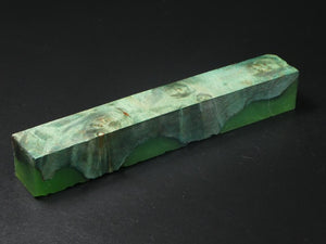 Green / Green Hybrid Pen Blank