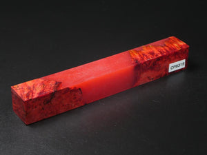 Red / Red Hybrid Pen Blank