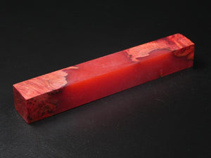 Red / Red Hybrid Pen Blank