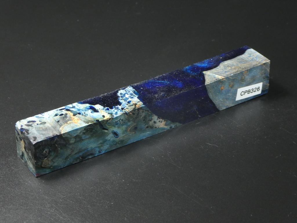 Blue / Blue Hybrid Pen Blank