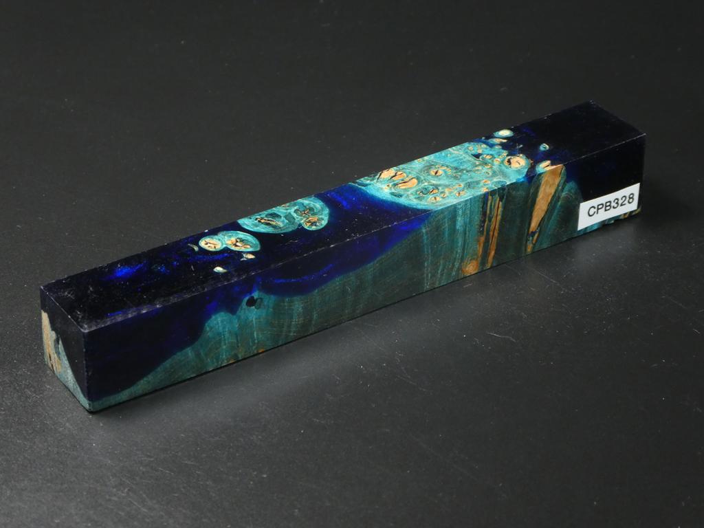 Teal / Teal Hybrid Pen Blank