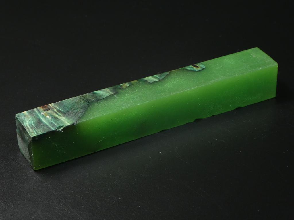 Green / Green Hybrid Pen Blank