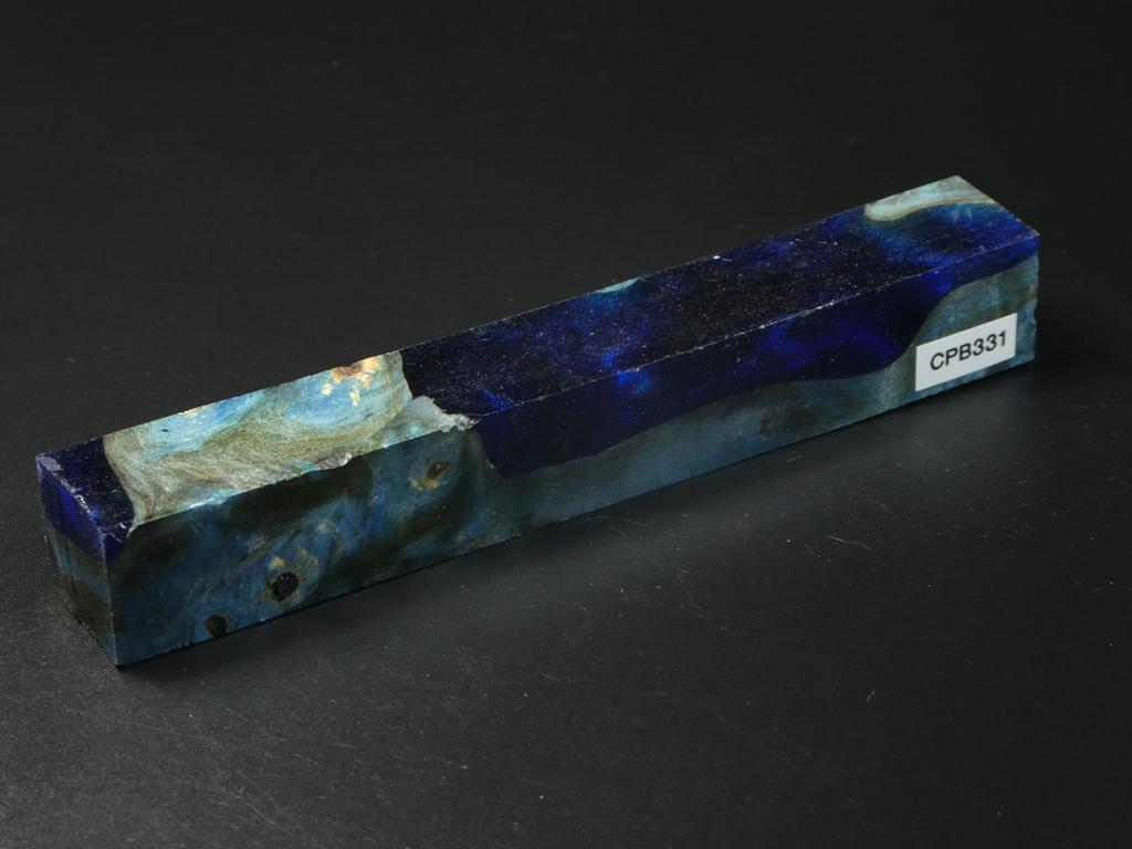 Blue / Blue Hybrid Pen Blank