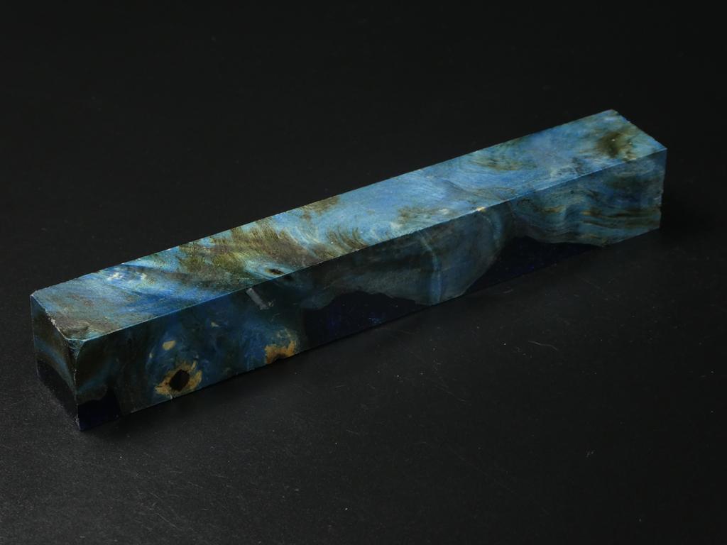 Blue / Blue Hybrid Pen Blank