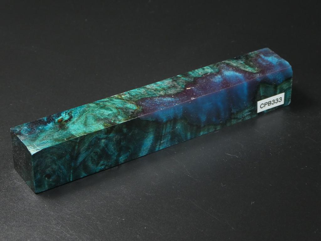 Teal / Teal Hybrid Pen Blank