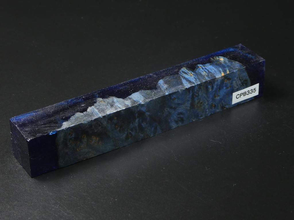 Blue / Blue Hybrid Pen Blank