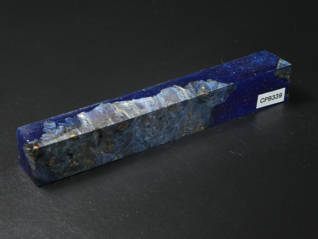 Blue / Blue Hybrid Pen Blank