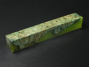 Green / Green Hybrid Pen Blank