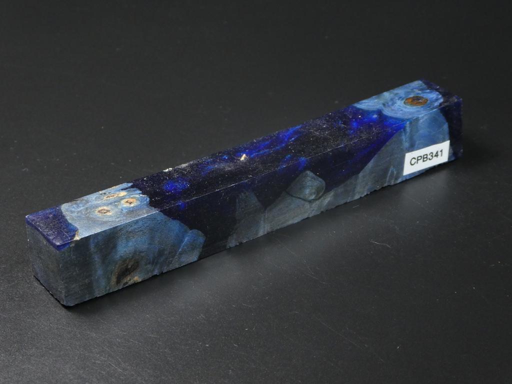 Blue / Blue Hybrid Pen Blank