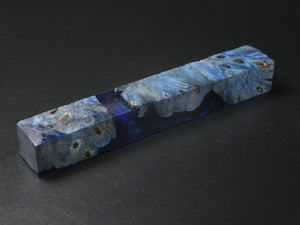 Blue / Blue Hybrid Pen Blank