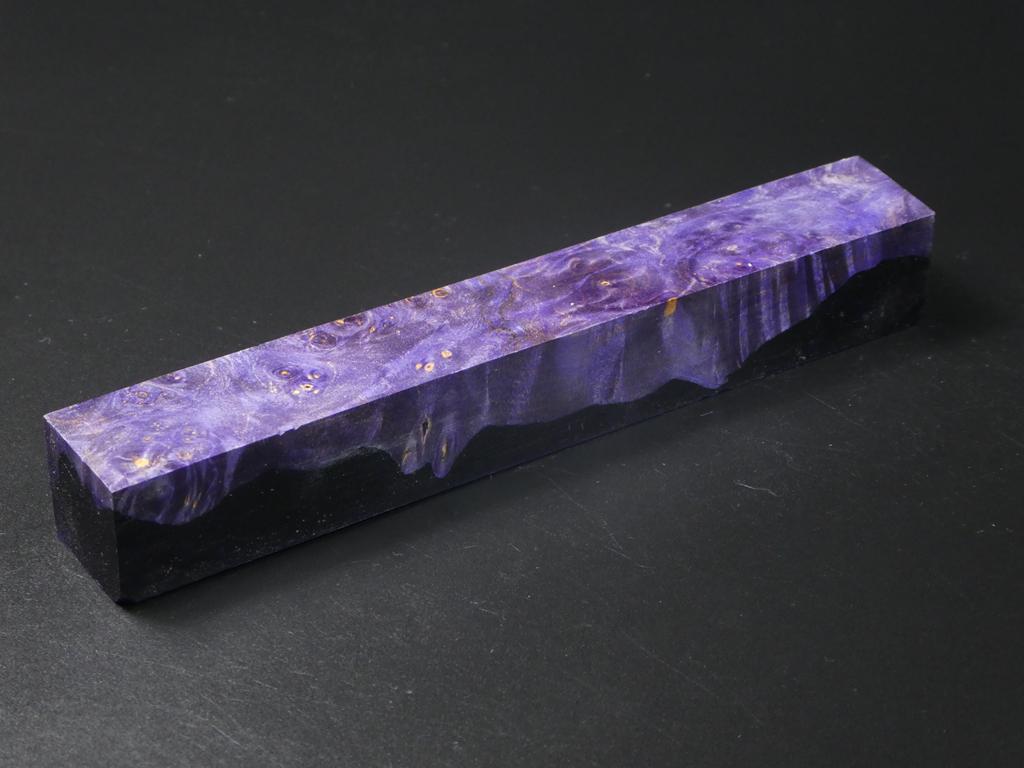 Purple / Purple Hybrid Pen Blank
