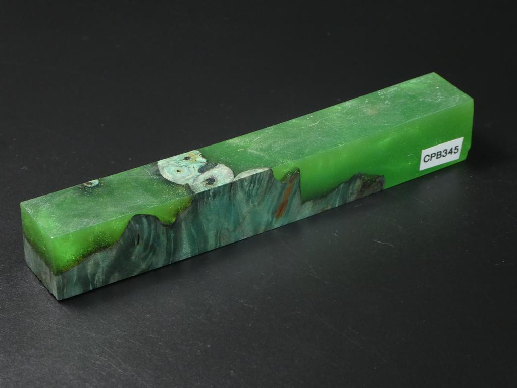 Green / Green Hybrid Pen Blank