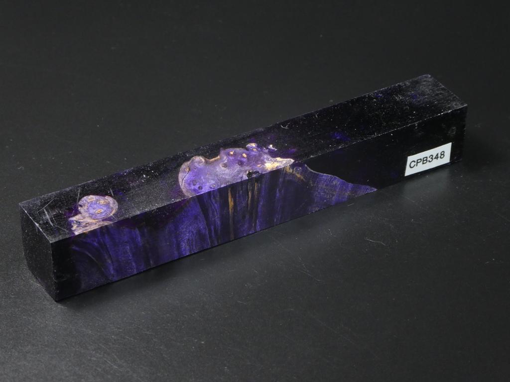 Purple / Purple Hybrid Pen Blank
