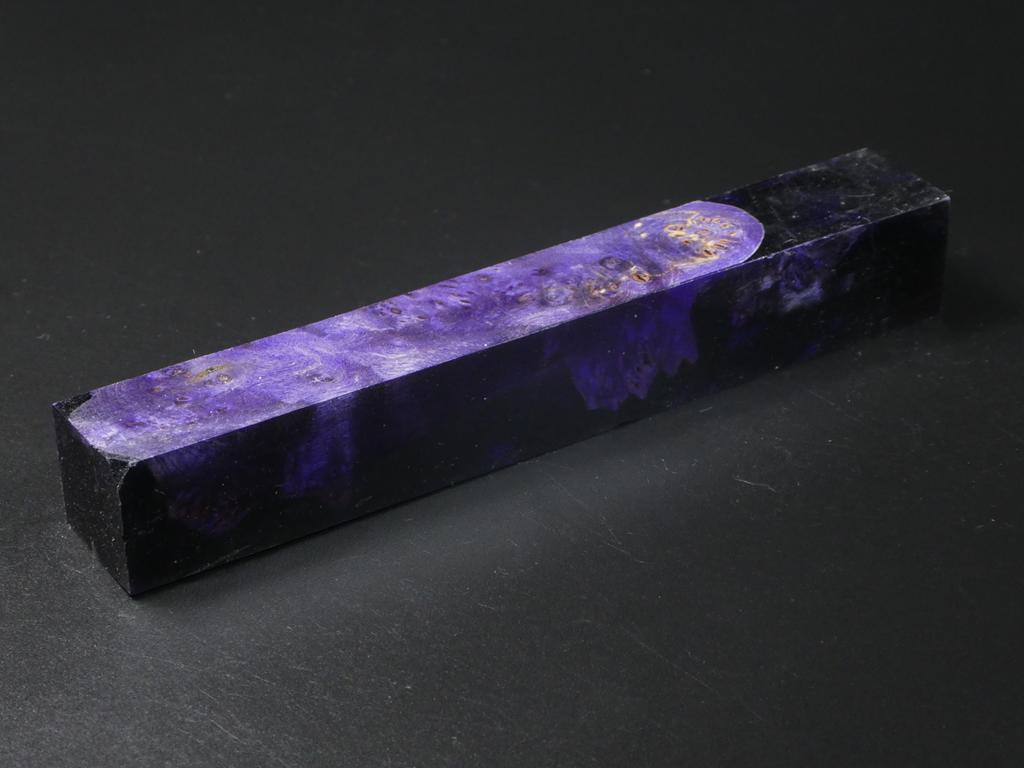 Purple / Purple Hybrid Pen Blank