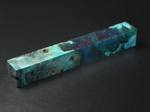 Teal / Teal Hybrid Pen Blank
