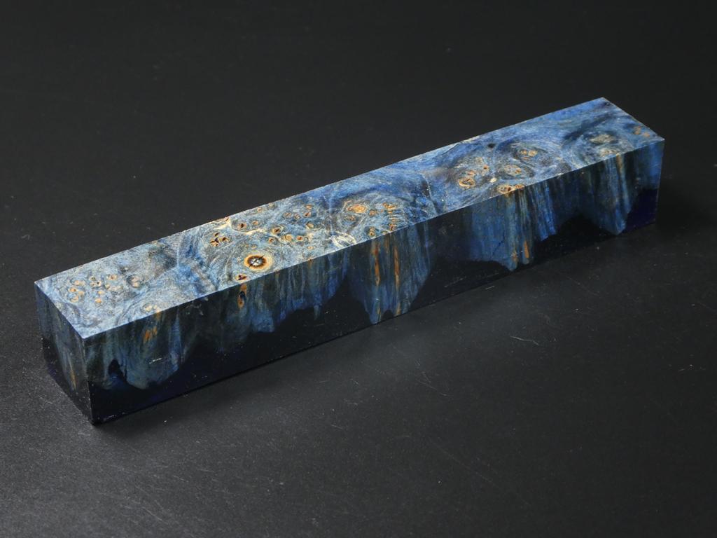 Blue / Blue Hybrid Pen Blank