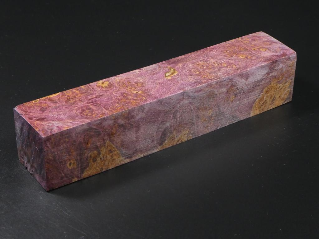Purple & Natural Handle Blank