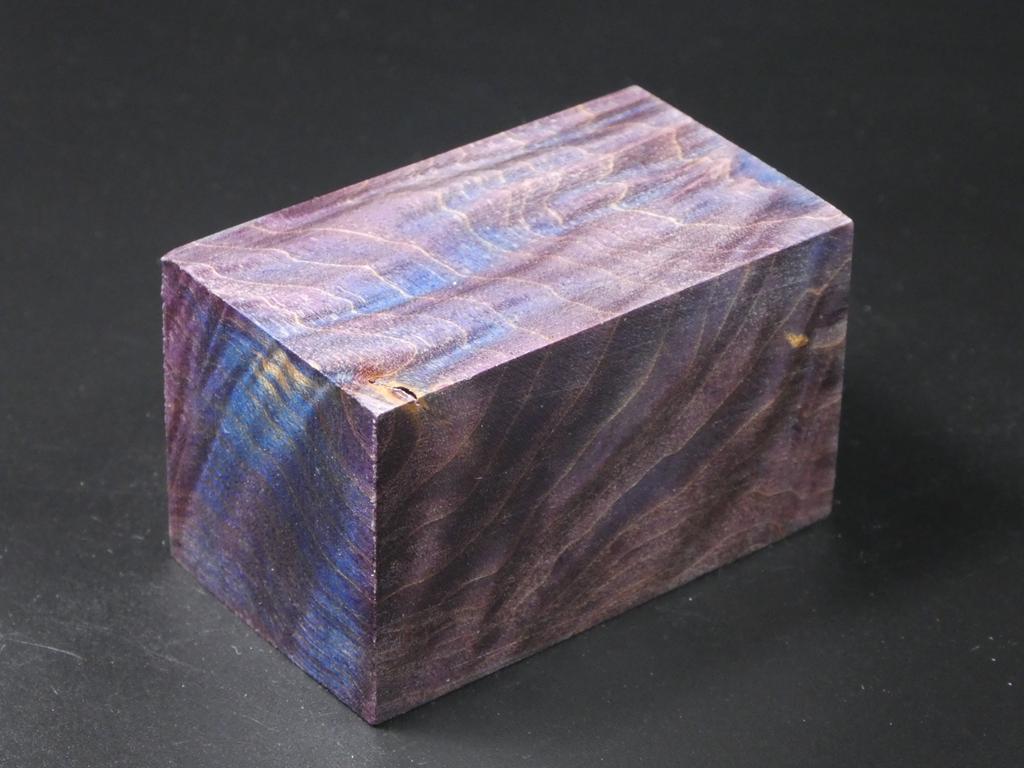 Violet & Blue Bottle Stopper Blank