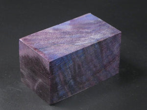 Purple, Blue, Natural Bottle Stopper Blank