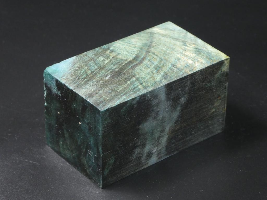 Green Bottle Stopper Blank