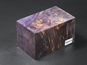 Purple Bottle Stopper Blank