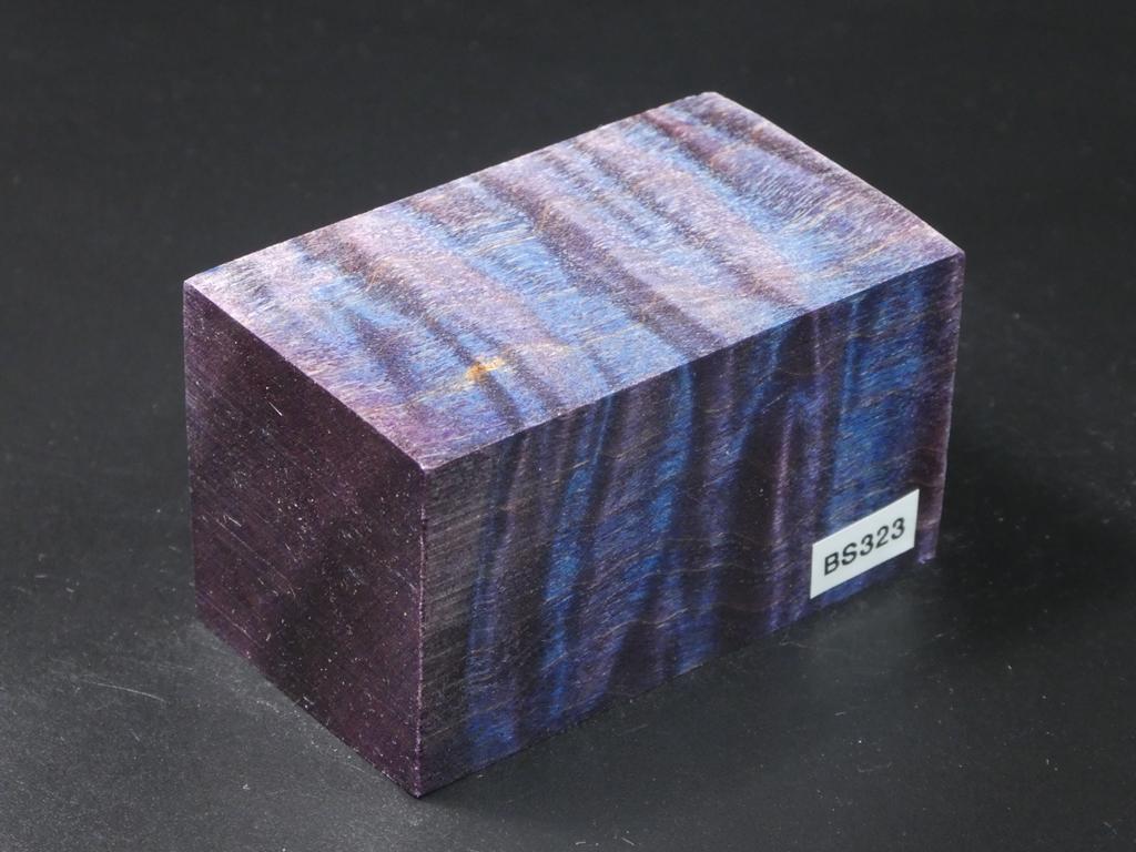 Blue & Violet Bottle Stopper Blank