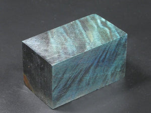 Blue & Natural Bottle Stopper Blank