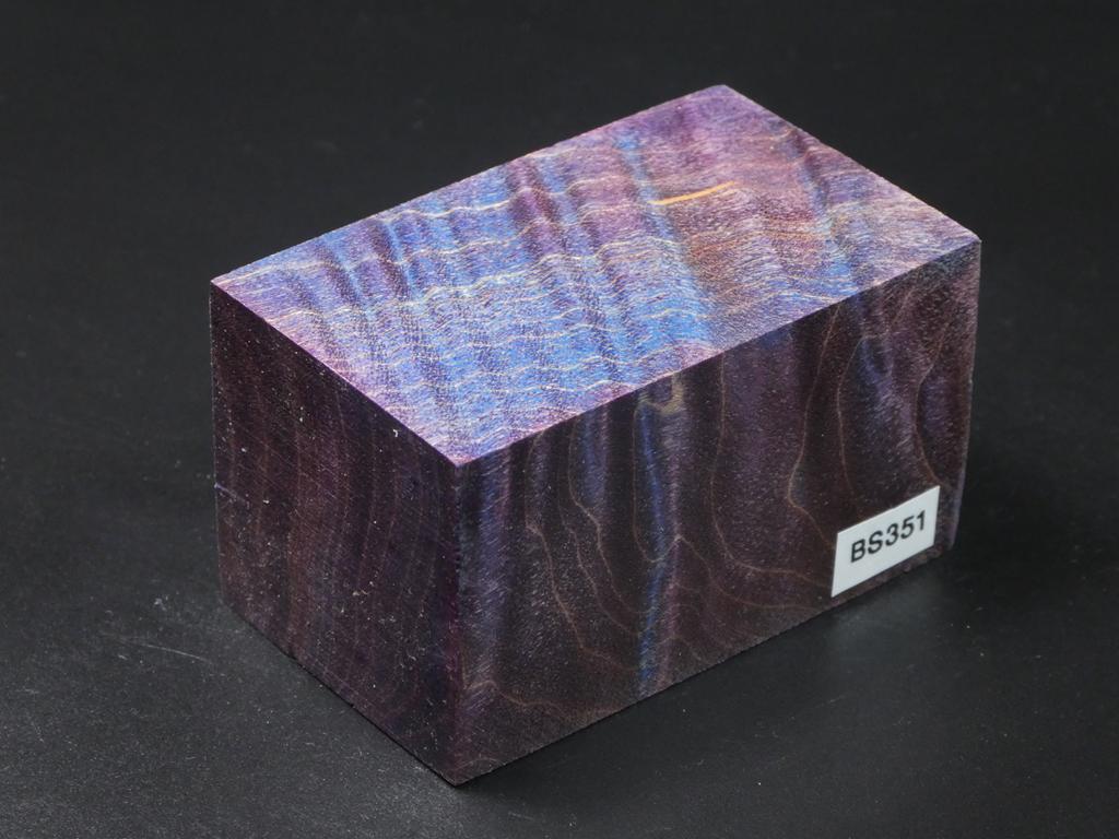 Violet & Blue Bottle Stopper Blank