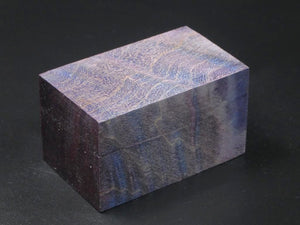 Violet & Blue Bottle Stopper Blank