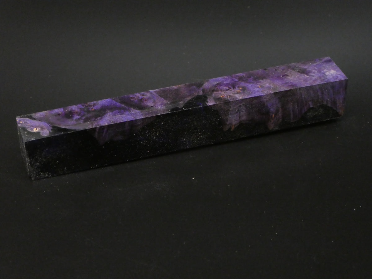 Purple / Purple Hybrid Pen Blank
