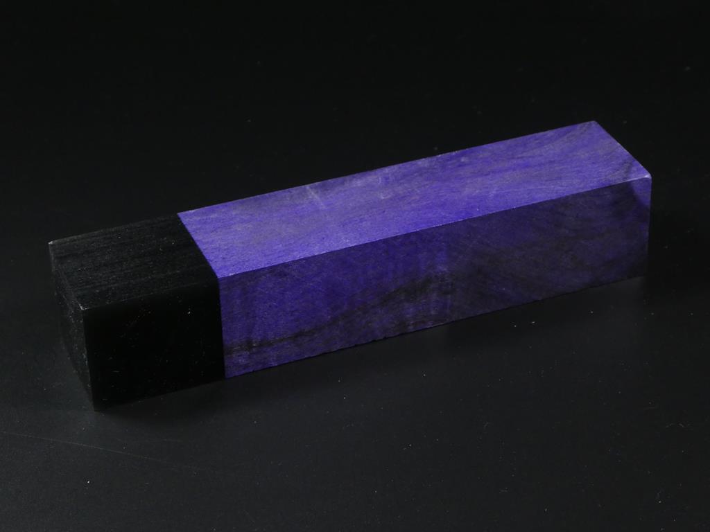 Purple / Black Handle Blank