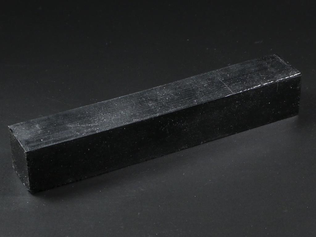 Natural / Black Hybrid Handle Blank or Large Pen Blank