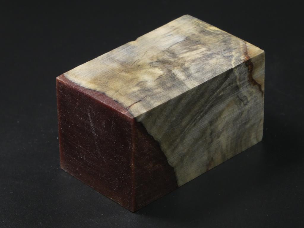 Natural / Brown Hybrid Bottle Stopper Blank