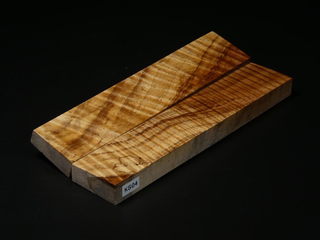 Natural Stabilized Knife Maple Knife Scales