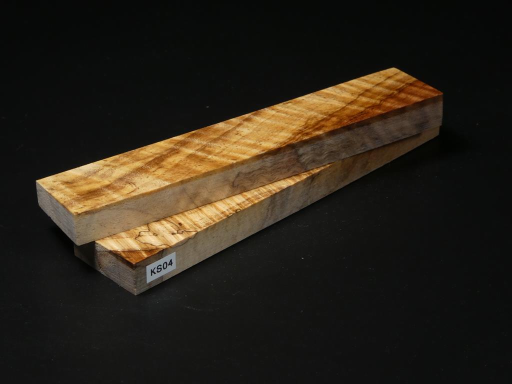 Natural Stabilized Knife Maple Knife Scales