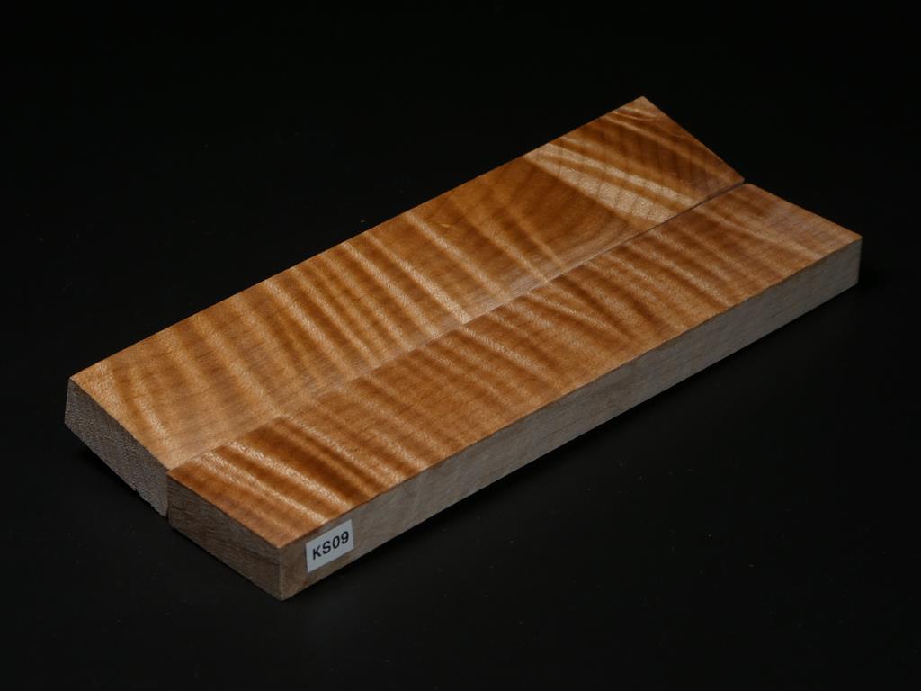 Natural Stabilized Knife Maple Knife Scales