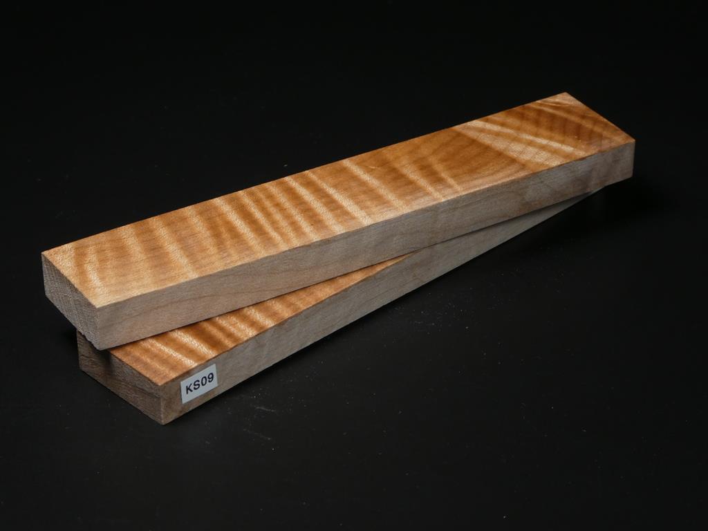 Natural Stabilized Knife Maple Knife Scales