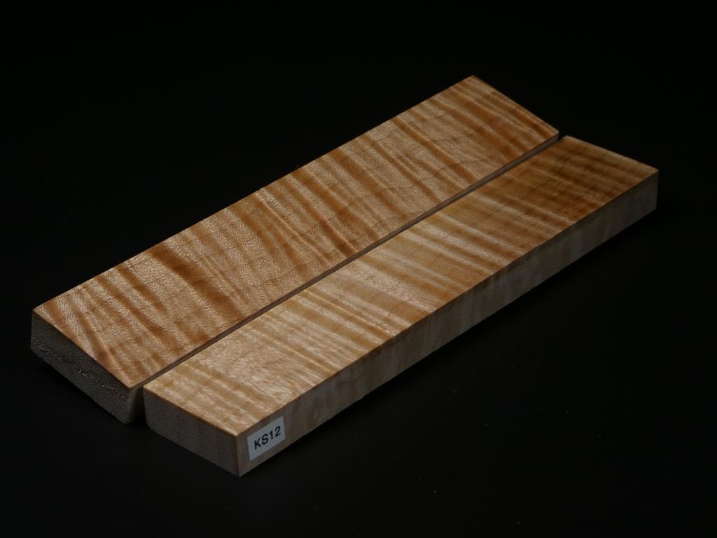 Natural Stabilized Knife Maple Knife Scales