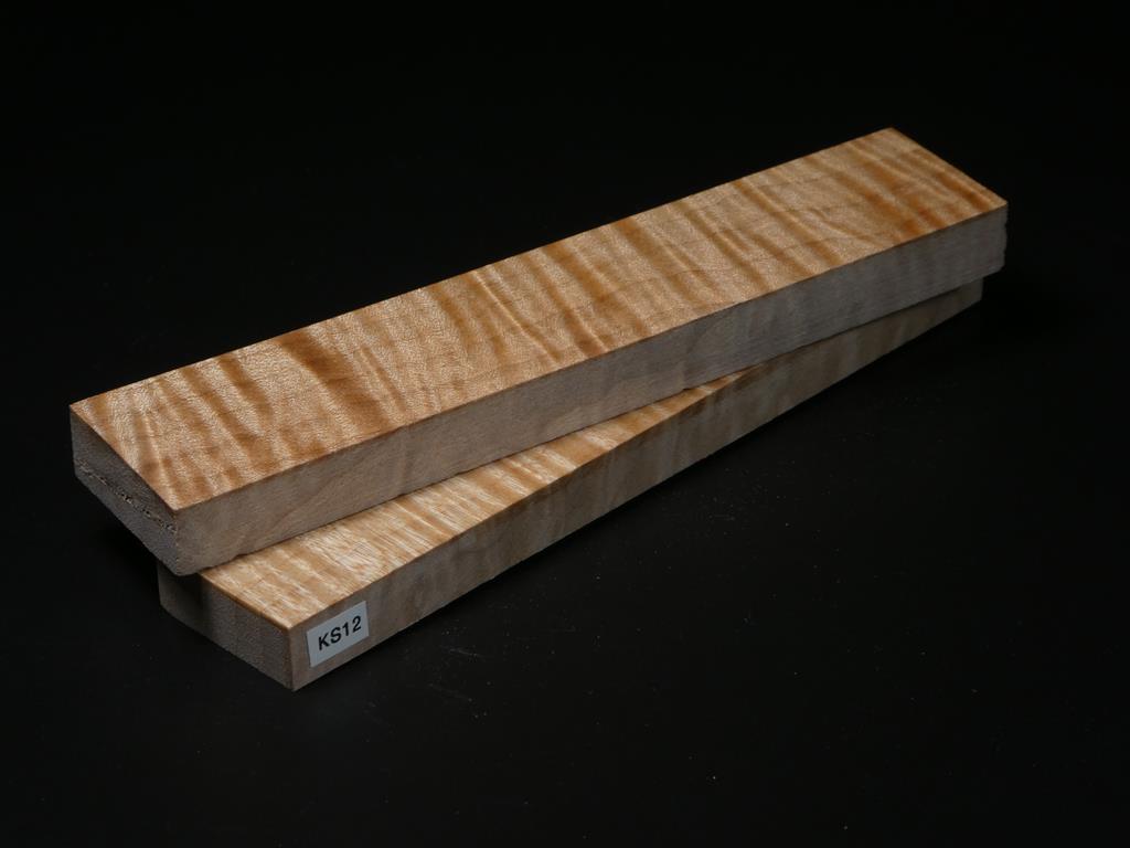 Natural Stabilized Knife Maple Knife Scales