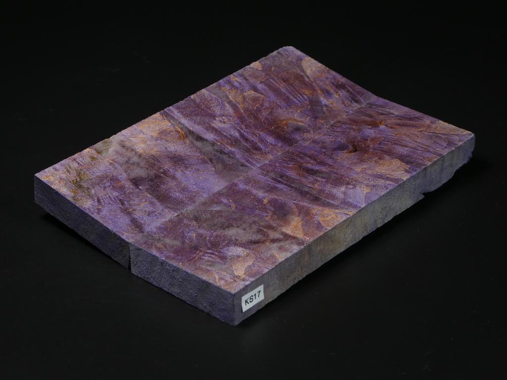 Purple Stabilized Knife Maple Knife Scales