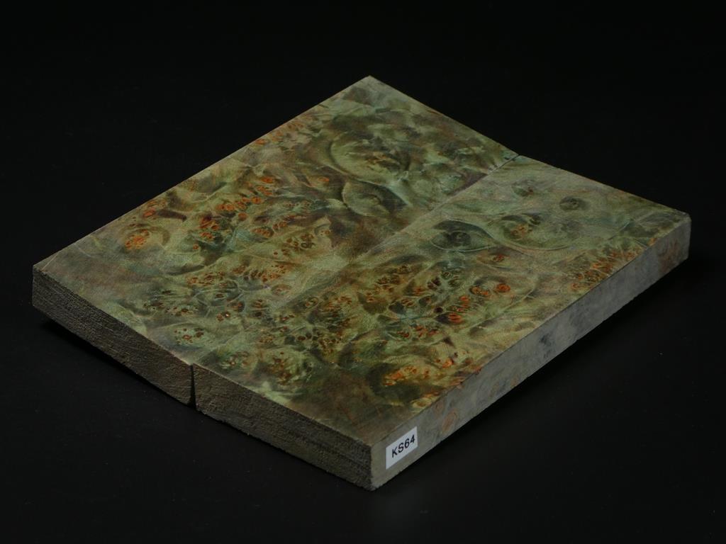 Green Stabilized Knife Maple Knife Scales