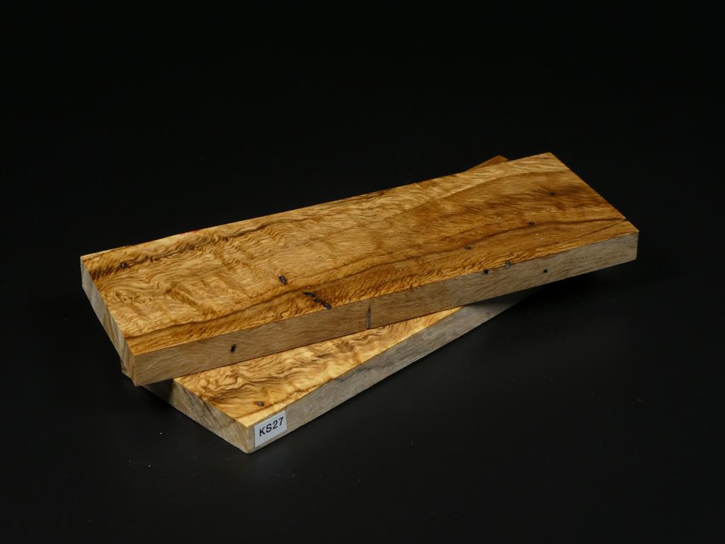 Natural Stabilized Knife Maple Knife Scales