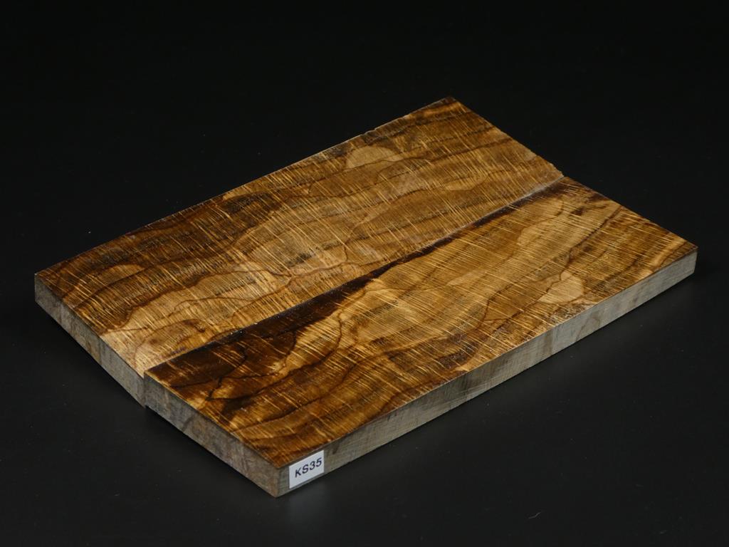 Natural Stabilized Knife Maple Knife Scales