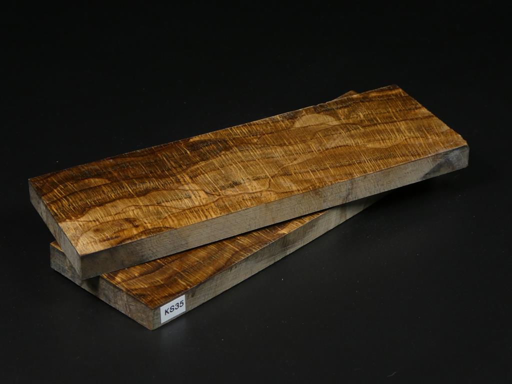 Natural Stabilized Knife Maple Knife Scales