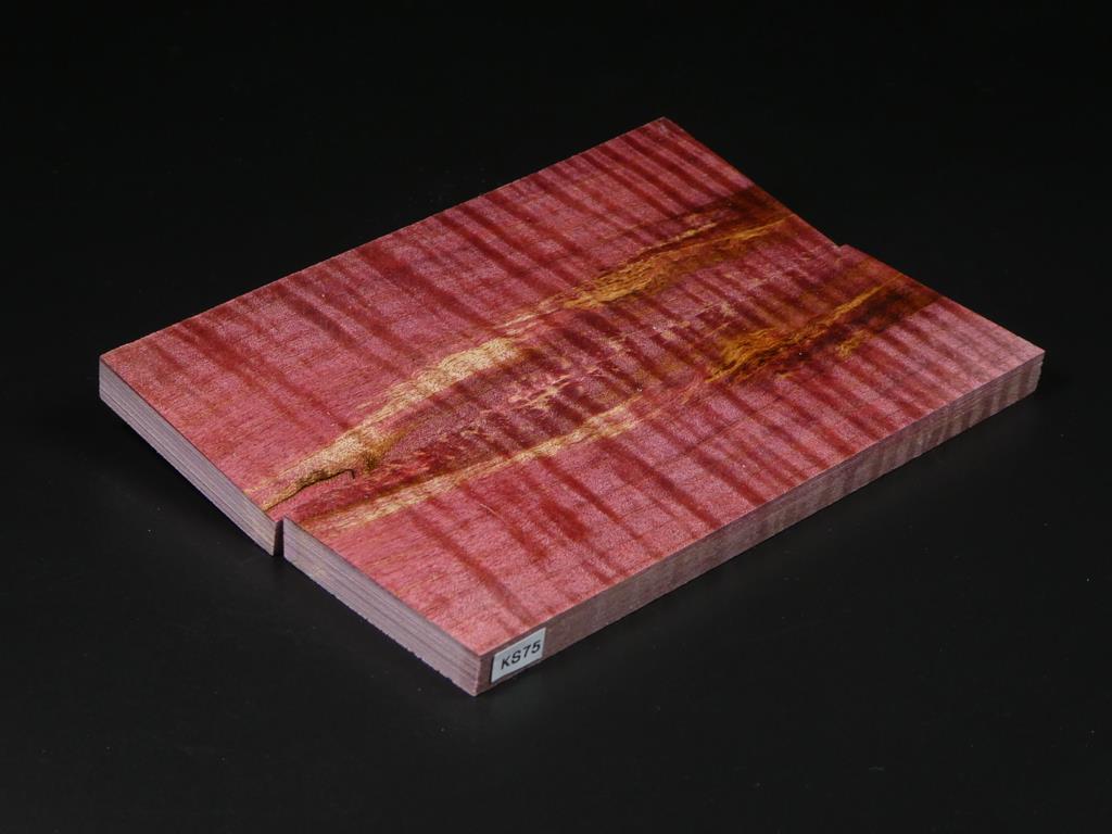 Violet Stabilized Knife Maple Knife Scales