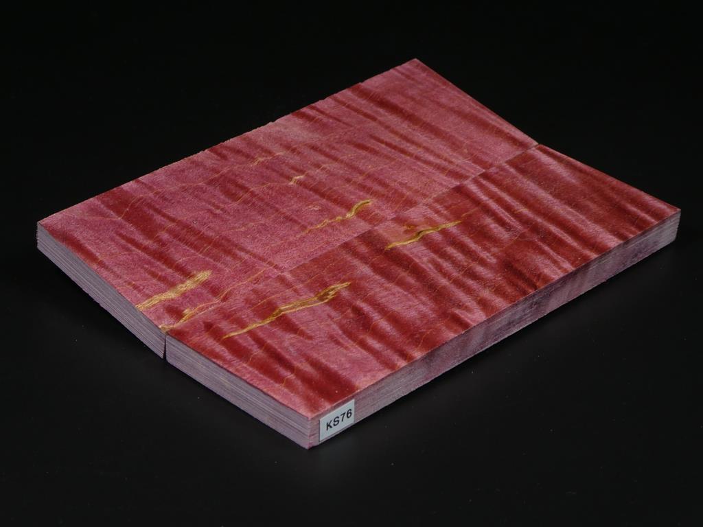 Violet Stabilized Knife Maple Knife Scales